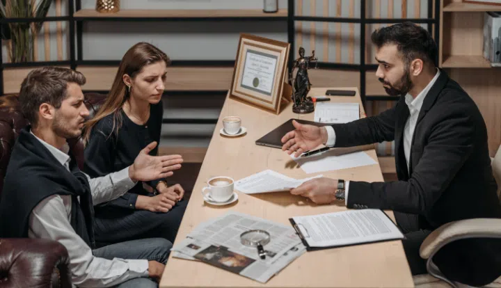 Attorney with a couple