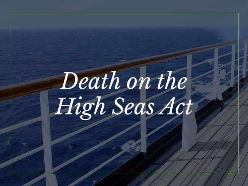 Death on the high seas act