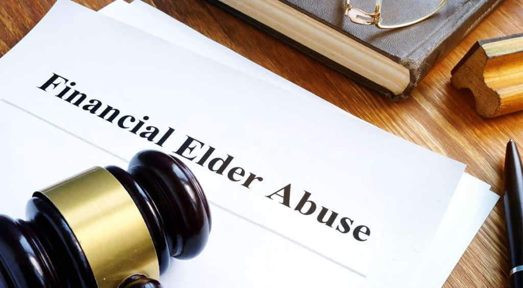 financial elder abuse form