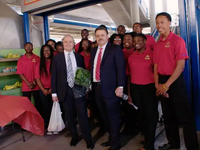 The Farah and Farah team with friends