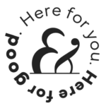 Farah & Farah here for you. here for good ampersand