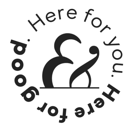 Farah & Farah here for you. here for good ampersand
