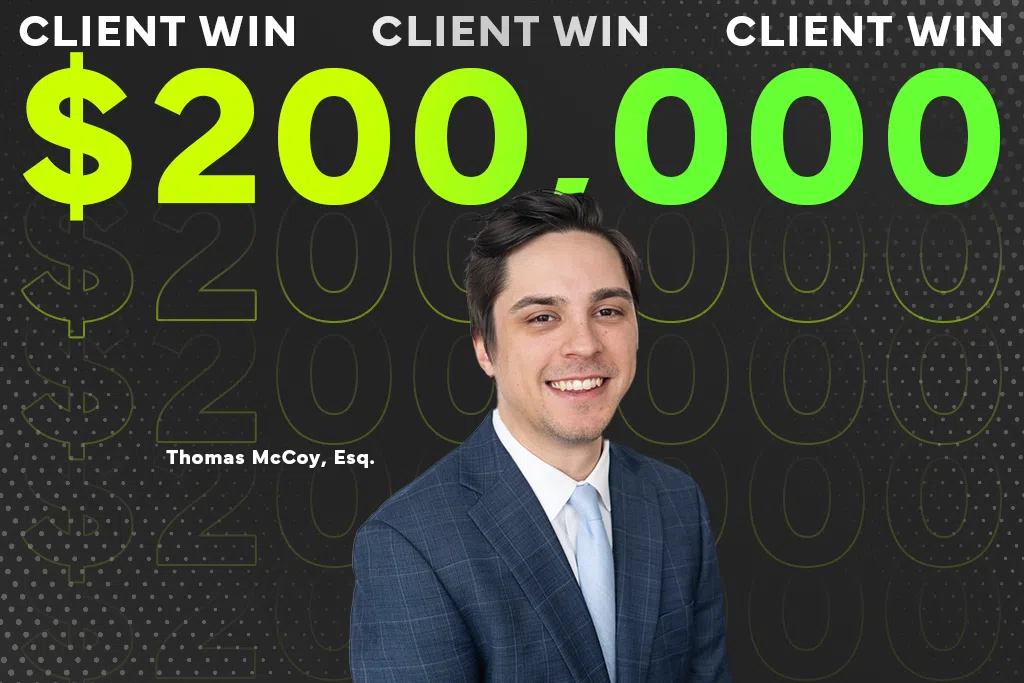 Personal Injury Attorney Thomas McCoy wins $200,000 for injured police officer