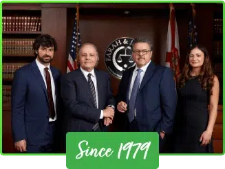 Group photo of Farah & Farah attorneys