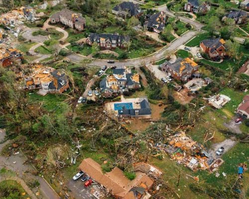 Aftermath of a Hurricane