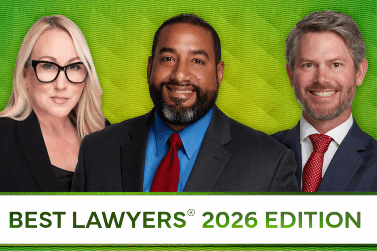 Farah & Farah attorneys David Thompson, Tiffany Faddis, and Ryan Thompson have earned national recognition as Best Lawyers in 2026