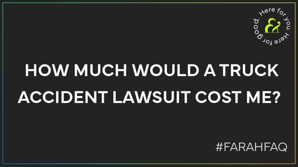 How Much Would A Truck Accident Lawsuit Cost Me video thumbnail