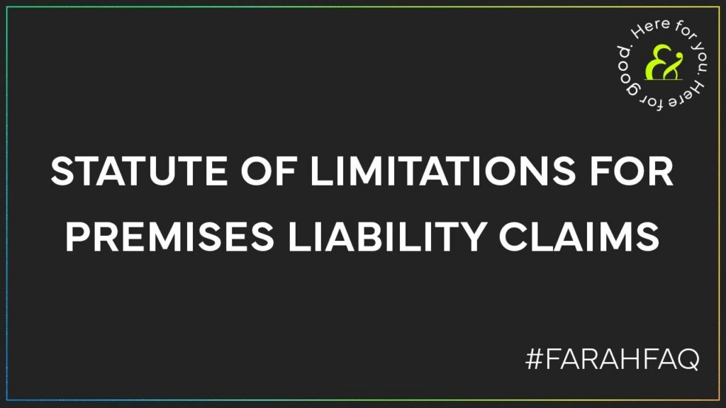What Is The Statute Of Limitations On Premise Liability Cases video thumbnail