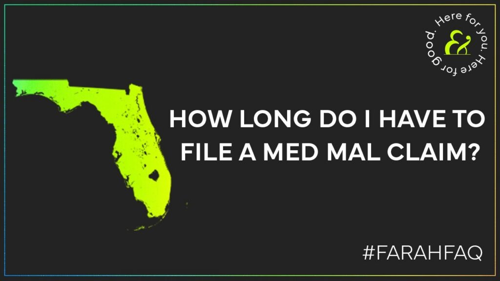 How Long Do I Have To File A Medical Malpractice Claim In The State Of Florida video thumbnail