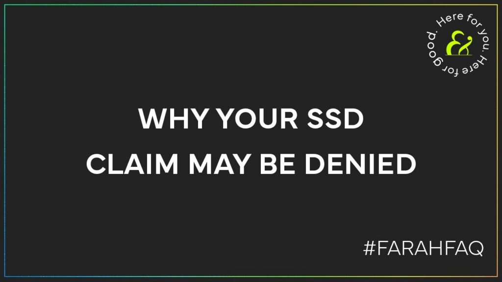 Why Your Social Security Disability Claim May Be Denied video thumbnail