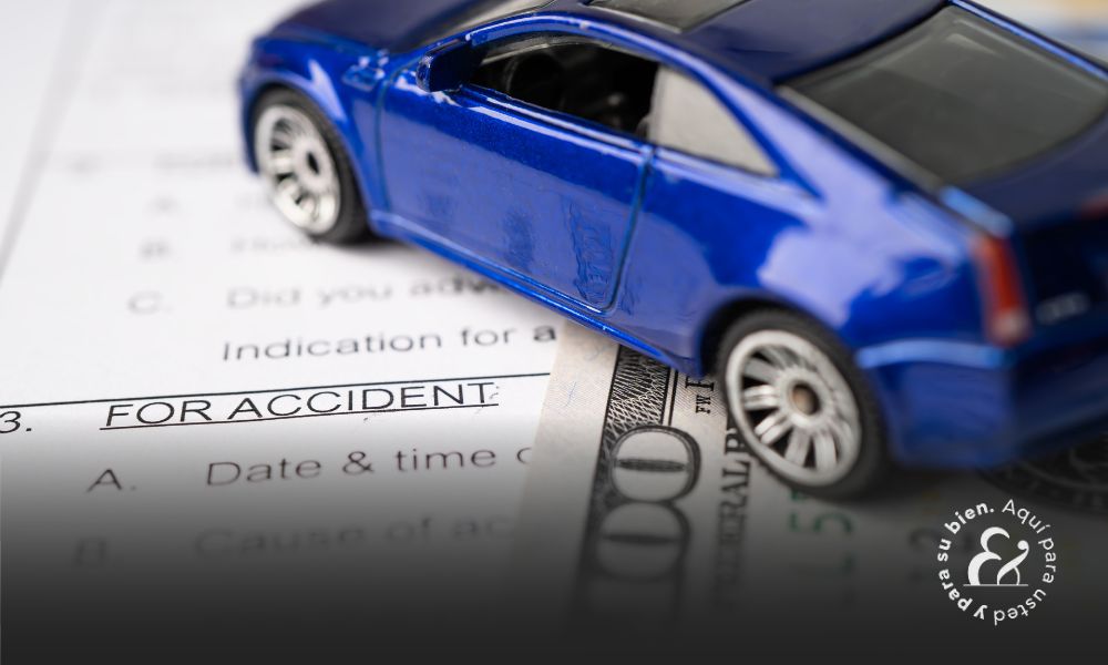 Accident Claim with Car and Cash