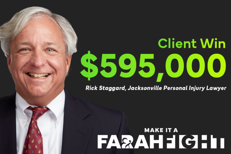 truck accident attorney Rick Staggard wins $595,000 for commercial truck accident victim