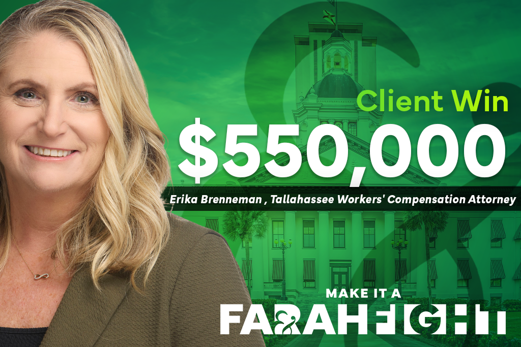 Florida Construction Worker Wins $550,000 Workers' Compensation Settlement with Florida workers' comp attorney Erika Brenneman